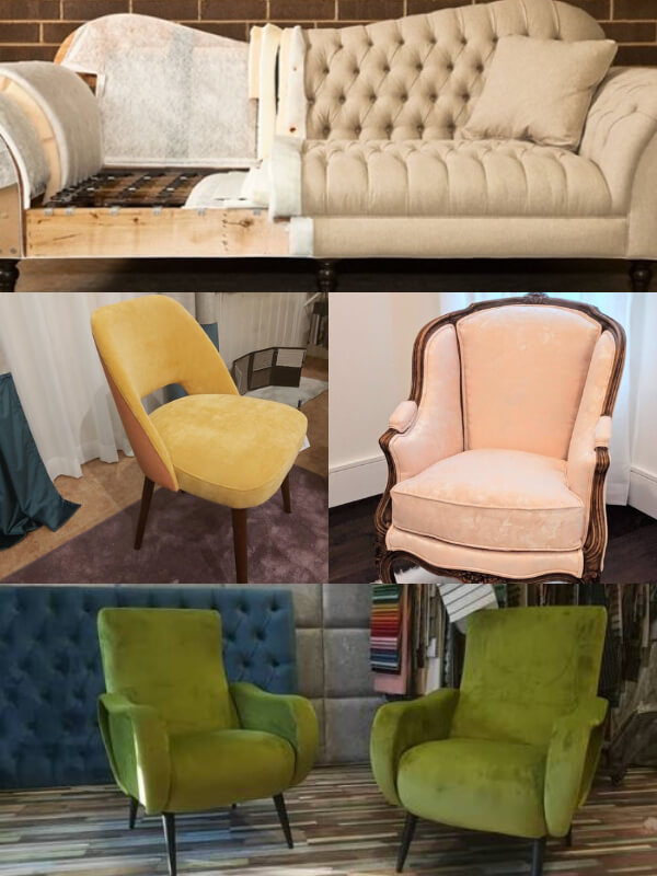 Somos la mejor empresa de tapiceros de Zizurkil para dejar sus tresillos, sillas, sofás, sillones mejor que nuevos