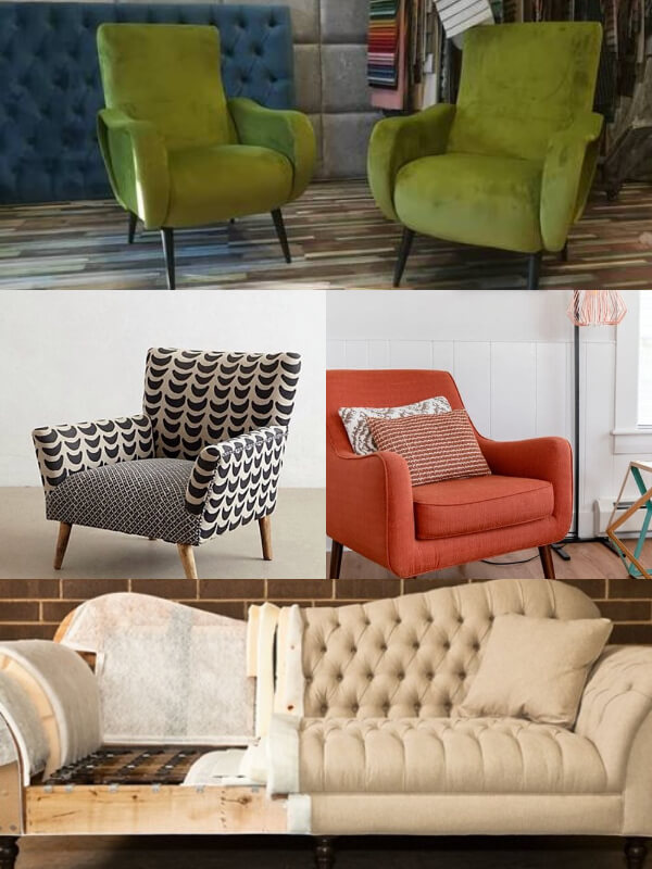 Somos el mejor negocio de tapiceros de Alguazas para dejar sus sofás, sillas, tresillos, sillones como nuevos